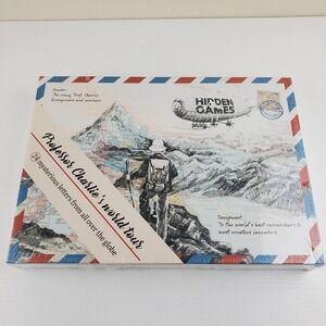 Professor Charlie's World Tour 24 Mysterious Letters Hidden Games BRAND NEW!